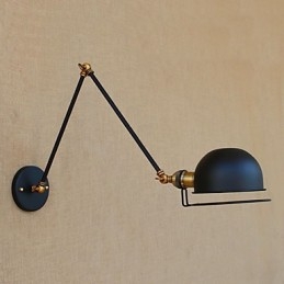 Απλό Vintage Country Painting χαρακτηριστικό για Mini Style Swing Arm Eye Protection Απλίκες τοίχου περιβάλλοντος φωτός