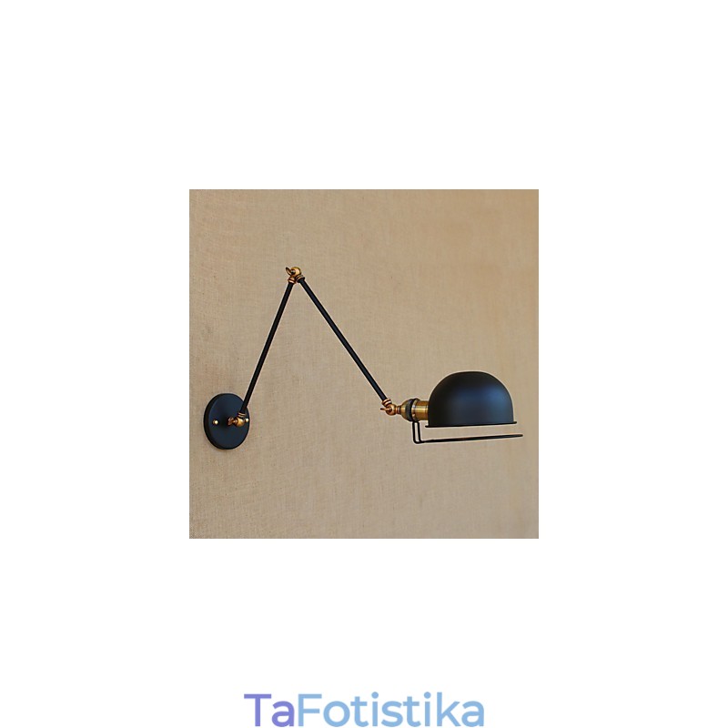 Απλό Vintage Country Painting χαρακτηριστικό για Mini Style Swing Arm Eye Protection Απλίκες τοίχου περιβάλλοντος φωτός