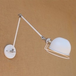 Απλό Vintage Country Painting χαρακτηριστικό για Mini Style Swing Arm Eye Protection Απλίκες τοίχου περιβάλλοντος φωτός