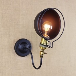 Απλή Country Retro Painting για απλίκες τοίχου Downlight Eye Protection Mini Style