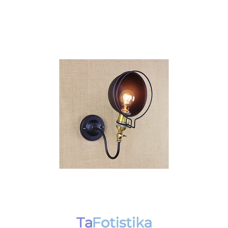Απλή Country Retro Painting για απλίκες τοίχου Downlight Eye Protection Mini Style