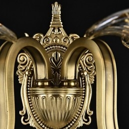 Rustic Lodge Brass Χαρακτηριστικό για Mini Style Uplight Απλίκες τοίχου Φωτιστικό τοίχου