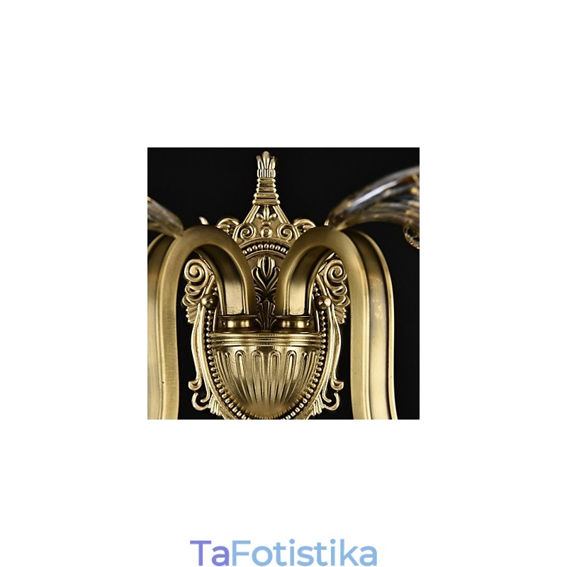 Rustic Lodge Brass Χαρακτηριστικό για Mini Style Uplight Απλίκες τοίχου Φωτιστικό τοίχου