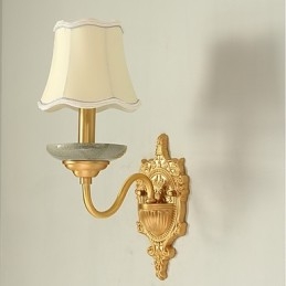 Απλό Country Traditional Classic Brass χαρακτηριστικό για Mini Style Uplight Απλίκες τοίχου Φωτιστικό τοίχου