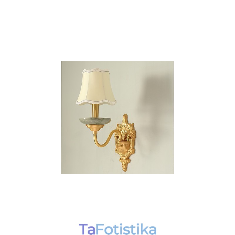 Απλό Country Traditional Classic Brass χαρακτηριστικό για Mini Style Uplight Απλίκες τοίχου Φωτιστικό τοίχου