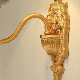 Απλό Country Traditional Classic Brass χαρακτηριστικό για Mini Style Uplight Απλίκες τοίχου Φωτιστικό τοίχου