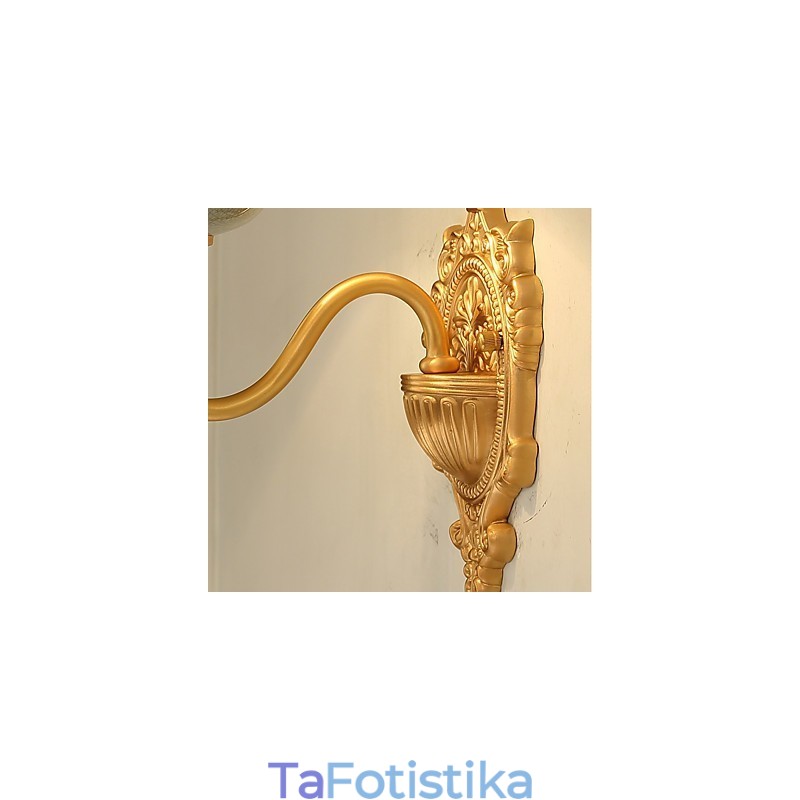 Απλό Country Traditional Classic Brass χαρακτηριστικό για Mini Style Uplight Απλίκες τοίχου Φωτιστικό τοίχου