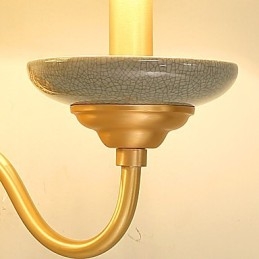 Απλό Country Traditional Classic Brass χαρακτηριστικό για Mini Style Uplight Απλίκες τοίχου Φωτιστικό τοίχου