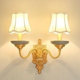 Απλή Country Traditional Classic Brass χαρακτηριστικό για Mini Style Uplight Απλίκες τοίχου Φωτιστικό τοίχου Pu
