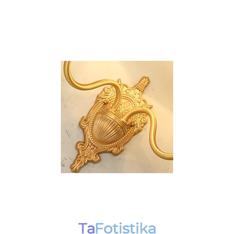 Απλή Country Traditional Classic Brass χαρακτηριστικό για Mini Style Uplight Απλίκες τοίχου Φωτιστικό τοίχου Pu