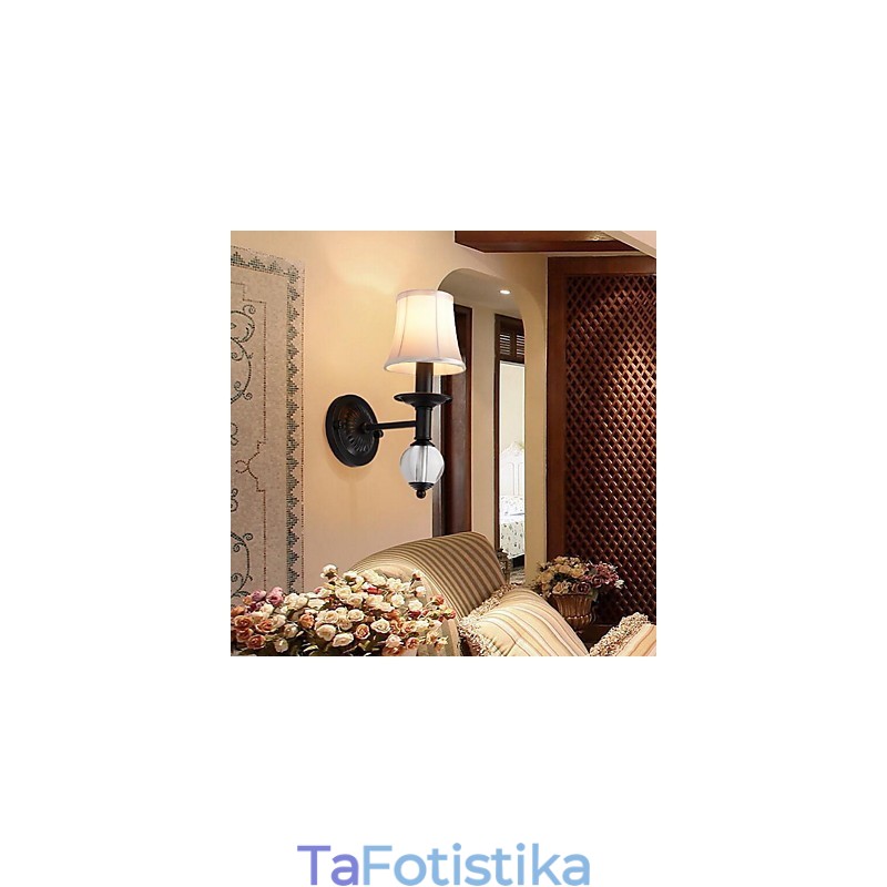 Vintage ηλεκτρολυμένη λειτουργία Uplight Απλίκες τοίχου Φωτιστικό τοίχου