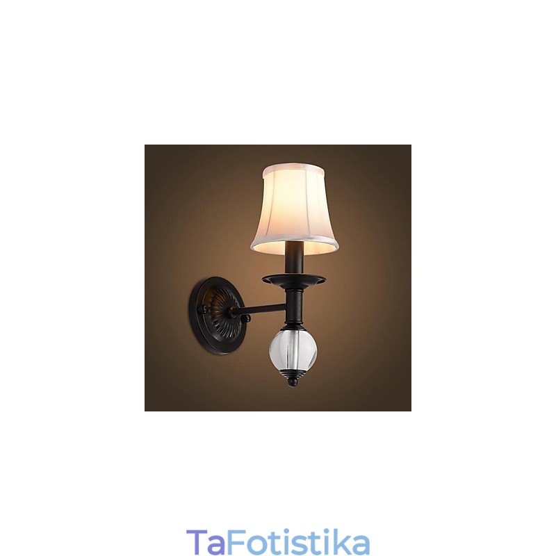 Vintage ηλεκτρολυμένη λειτουργία Uplight Απλίκες τοίχου Φωτιστικό τοίχου