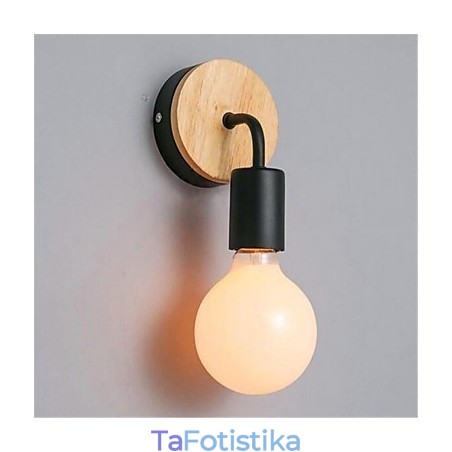 Μοντέρνο Minimalist Creative Personality Ξύλινο Σιδερένιο Φωτιστικό Διάδρομος Μπαλκόνι Υπνοδωμάτιο Σιδερένιο Φωτιστικό Τοίχου Μοντέρνο Minimalist Creative Personality Ξύλινο Σιδερένιο Φωτιστικό Διάδρομος Μπαλκόνι Υπνοδωμάτιο Σιδερένιο Φωτιστικό Τοίχου