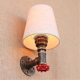 Rustic Lodge Brass Χαρακτηριστικό για Απλίκες Τοίχου Περιβάλλοντος Φωτιστικό τοίχου