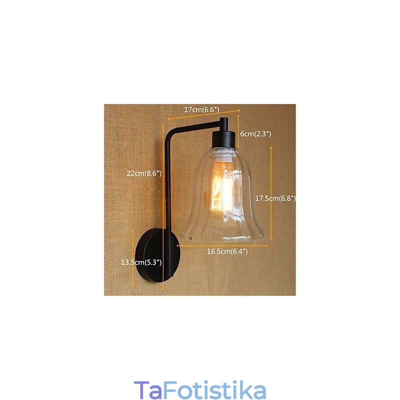 Rustic Lodge Country Black Oxide Finish Χαρακτηριστικό φινιρίσματος για Swing Arm Ambient Light