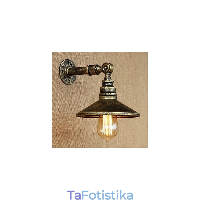 Φωτιστικό τοίχου βιομηχανικού στυλ Nordic Water Pipe Wall Light