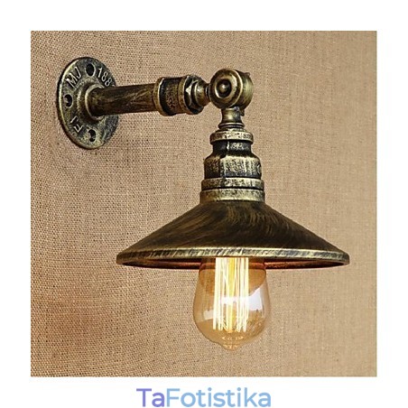 Φωτιστικό τοίχου βιομηχανικού στυλ Nordic Water Pipe Wall Light