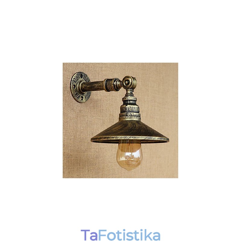 Φωτιστικό τοίχου βιομηχανικού στυλ Nordic Water Pipe Wall Light