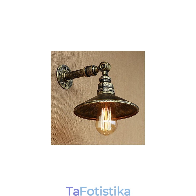 Φωτιστικό τοίχου βιομηχανικού στυλ Nordic Water Pipe Wall Light