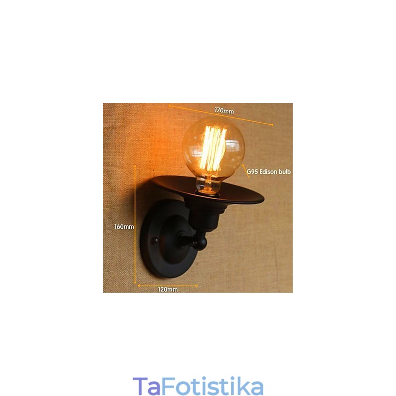 Ρουστίκ Lodge Country Painting χαρακτηριστικό για Swing Arm Ambient Light Wall απλίκες