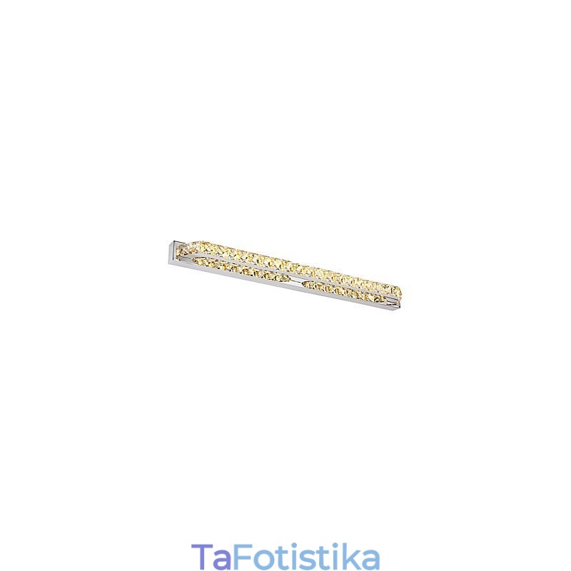 Μακρύ φωτιστικό καθρέφτη υψηλής ποιότητας Φωτιστικά μπάνιου Μεταλλικό και κρυστάλλινο φωτιστικό τοίχου
