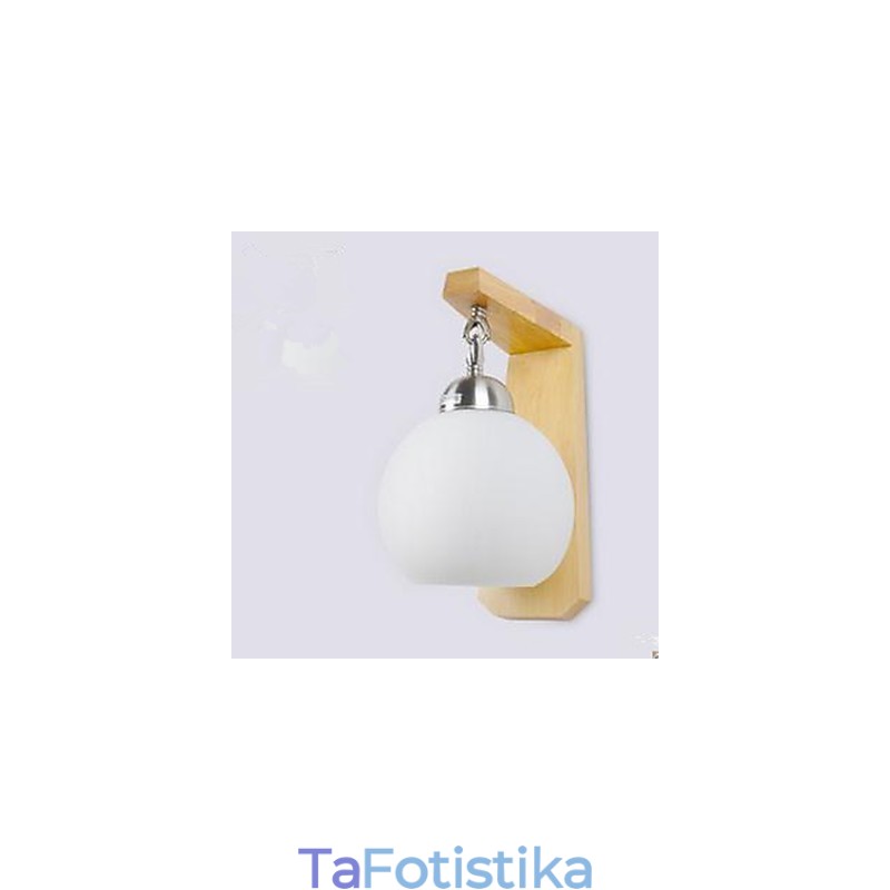 Επιτοίχιο Φωτιστικό Κρεβατοκάμαρας Ξύλινης Σκάλας Ιαπωνικής τέχνης