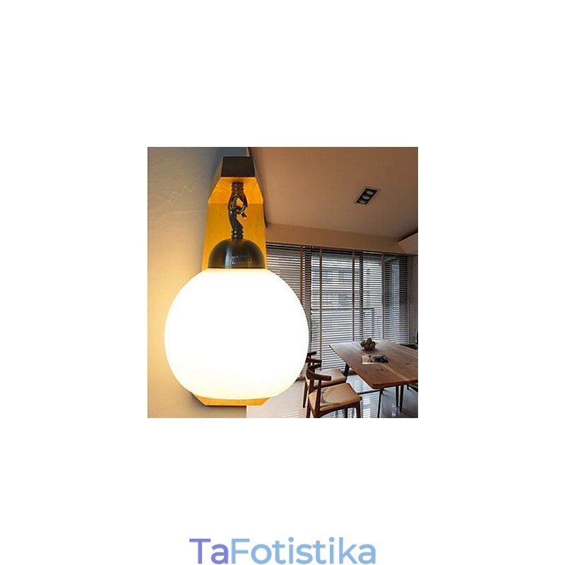 Επιτοίχιο Φωτιστικό Κρεβατοκάμαρας Ξύλινης Σκάλας Ιαπωνικής τέχνης