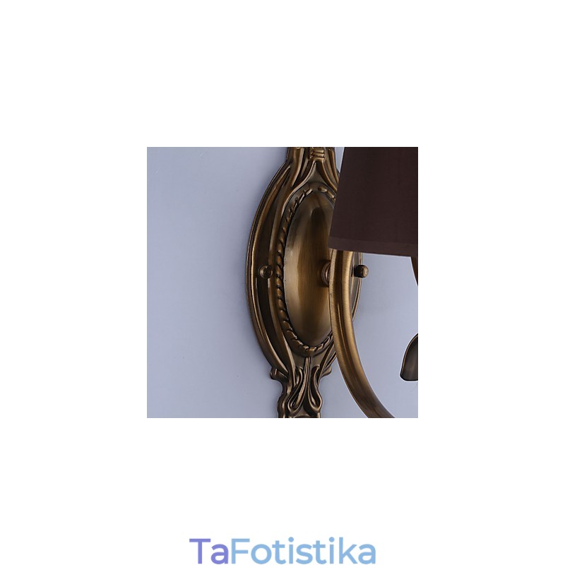 Παραδοσιακό κλασικό ηλεκτρολυμένο χαρακτηριστικό για προστασία ματιών Απλίκες τοίχου Φωτιστικό τοίχου κάτω από το φως