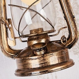 Ρουστίκ Lodge Painting Χαρακτηριστικό για Mini Style Uplight Απλίκες τοίχου Φωτιστικό τοίχου