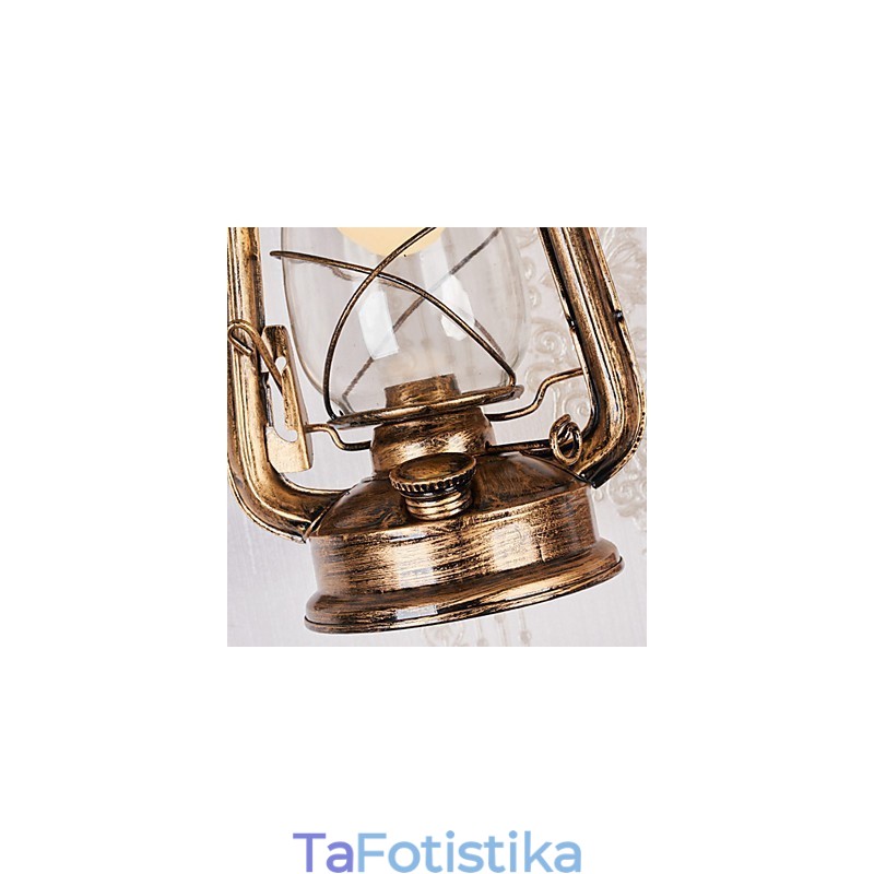 Ρουστίκ Lodge Painting Χαρακτηριστικό για Mini Style Uplight Απλίκες τοίχου Φωτιστικό τοίχου