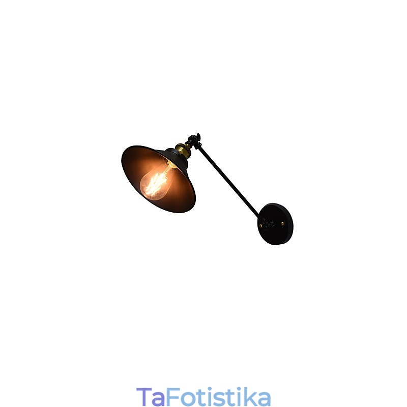 Buzz Wall Σιδερένιο Επιτοίχιο Φωτιστικό Dumb Black Lightsaber Lamp on Wall
