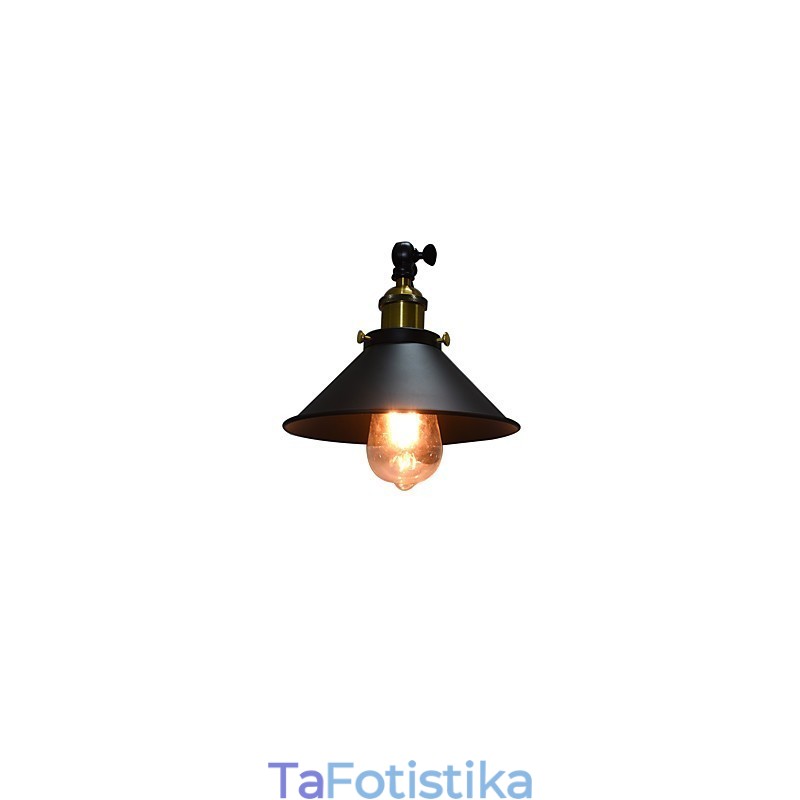 Buzz Wall Σιδερένιο Επιτοίχιο Φωτιστικό Dumb Black Lightsaber Lamp on Wall