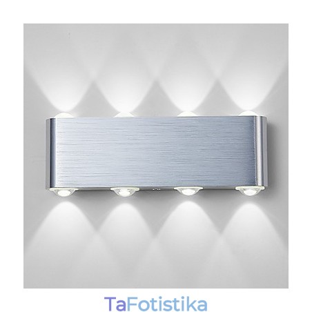 Ενσωματωμένο μοντέρνο φωτιστικό τοίχου από αλουμίνιο Flush Ενσωματωμένο μοντέρνο φωτιστικό τοίχου από αλουμίνιο Flush