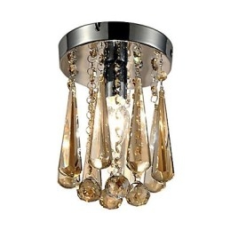 Μοντέρνο, σύγχρονο γκαράζ Crystal Flush Mount