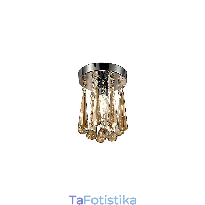 Μοντέρνο, σύγχρονο γκαράζ Crystal Flush Mount