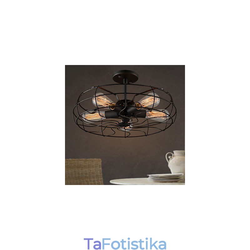 The American Country Industrial Designer Lamp Personalized Lamp European Retro Ανεμιστήρων Φωτιστικά Οροφής