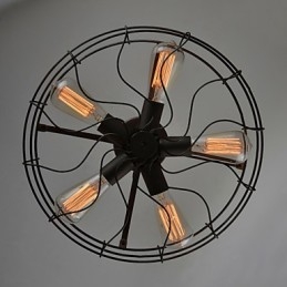 The American Country Industrial Designer Lamp Personalized Lamp European Retro Ανεμιστήρων Φωτιστικά Οροφής