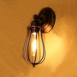 Παραδοσιακό Classic Rustic Lodge Country Painting για Swing Arm Ambient Light Απλίκες τοίχου Φωτιστικό τοίχου