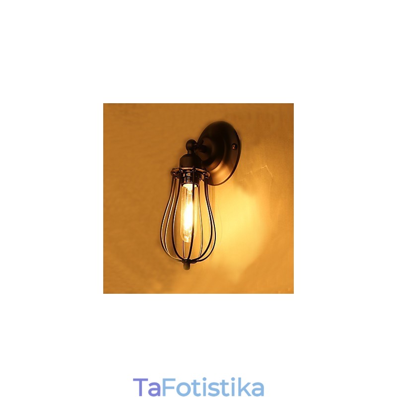 Παραδοσιακό Classic Rustic Lodge Country Painting για Swing Arm Ambient Light Απλίκες τοίχου Φωτιστικό τοίχου