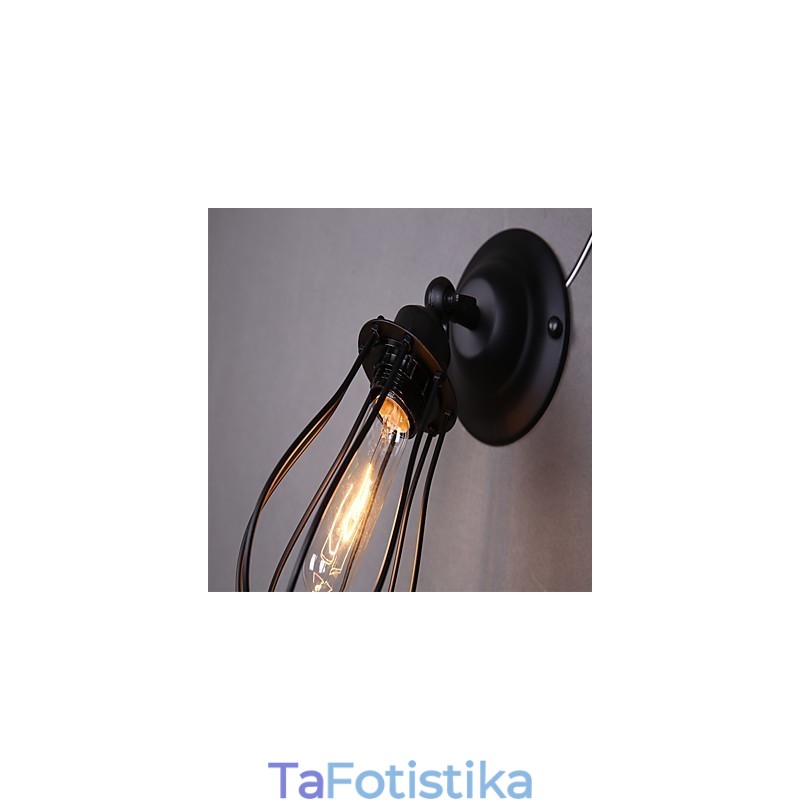 Παραδοσιακό Classic Rustic Lodge Country Painting για Swing Arm Ambient Light Απλίκες τοίχου Φωτιστικό τοίχου