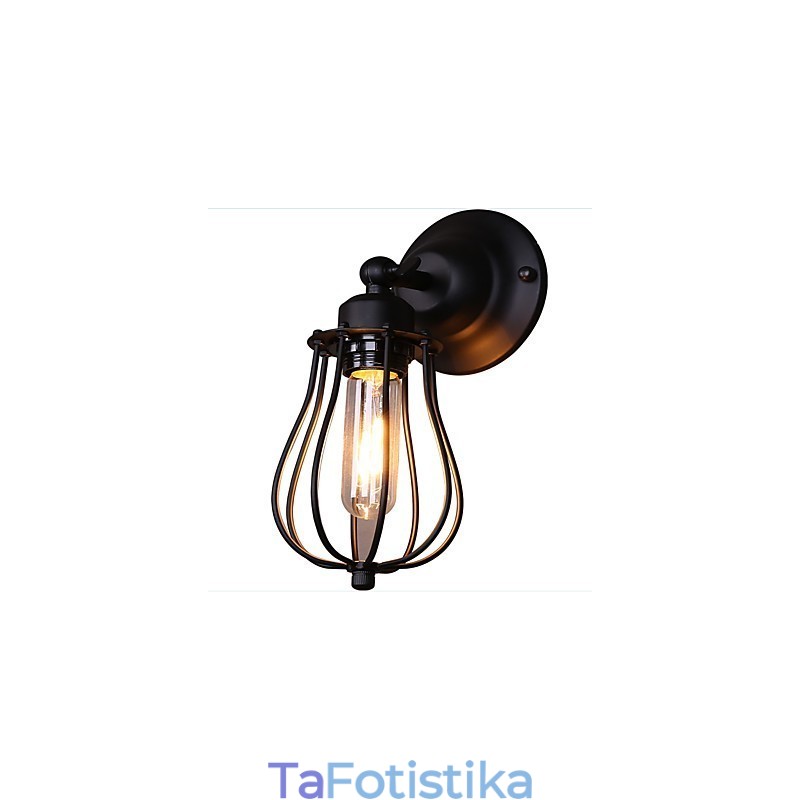 Παραδοσιακό Classic Rustic Lodge Country Painting για Swing Arm Ambient Light Απλίκες τοίχου Φωτιστικό τοίχου