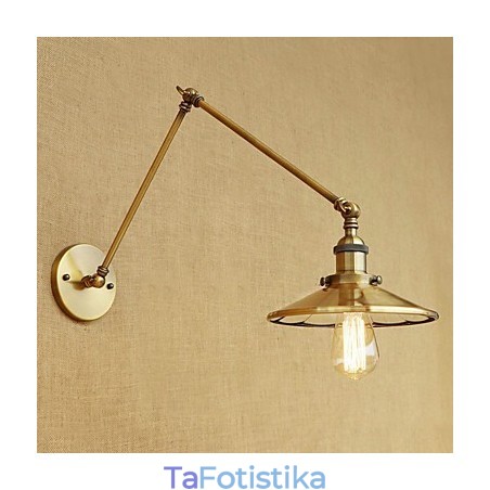 Rustic Lodge Country ρετρό ηλεκτρολυμένο χαρακτηριστικό για Mini Style Swing Arm Ambient Light Rustic Lodge Country ρετρό ηλεκτρολυμένο χαρακτηριστικό για Mini Style Swing Arm Ambient Light