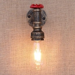 Country Retro Painting χαρακτηριστικό για Mini Style Ambient Light Απλίκες τοίχου Φωτιστικό τοίχου