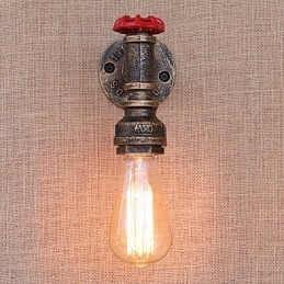 Country Retro Painting χαρακτηριστικό για Mini Style Ambient Light Απλίκες τοίχου Φωτιστικό τοίχου