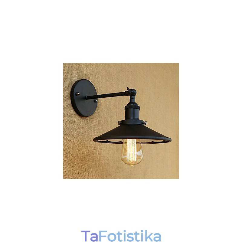 Country Retro Painting χαρακτηριστικό για Mini Style Ambient Light Απλίκες τοίχου Φωτιστικό τοίχου