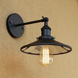 Country Retro Painting χαρακτηριστικό για Mini Style Ambient Light Απλίκες τοίχου Φωτιστικό τοίχου