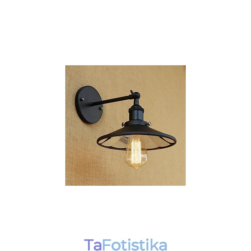 Country Retro Painting χαρακτηριστικό για Mini Style Ambient Light Απλίκες τοίχου Φωτιστικό τοίχου