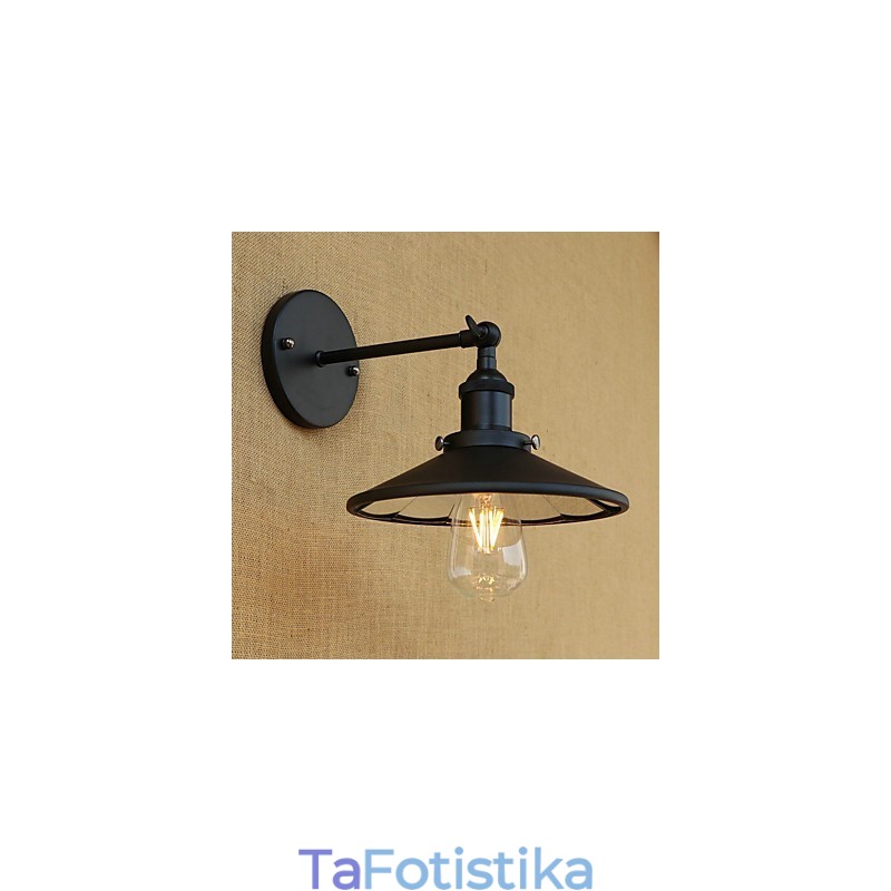 Country Retro Painting χαρακτηριστικό για Mini Style Ambient Light Απλίκες τοίχου Φωτιστικό τοίχου