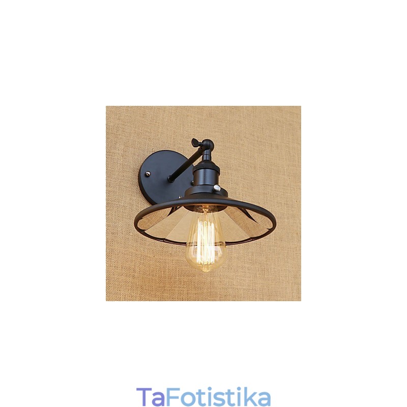 Country Retro Painting χαρακτηριστικό για Mini Style Ambient Light Απλίκες τοίχου Φωτιστικό τοίχου