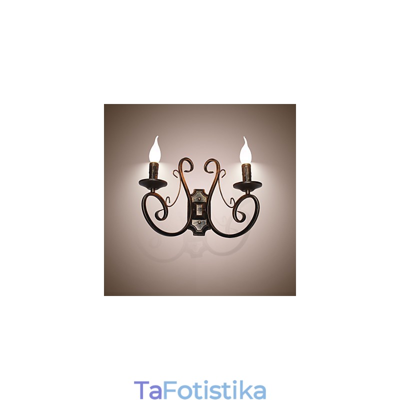 Νέο Retro Attic American Style Retro Επιτοίχιο Φωτιστικό Κρεβατοκάμαρας Επιτοίχιο Φωτιστικό Κερί